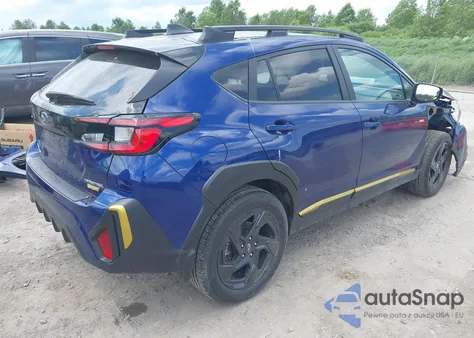 2024 Subaru Crosstrek Sport from USA, damaged, VIN 4S4GUHF68R3753361